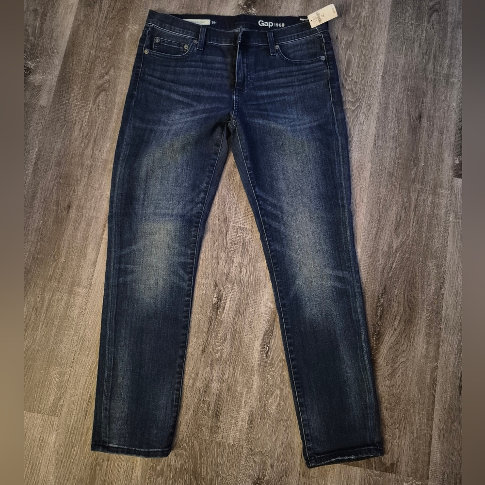 GAP Girlfriend Midrise Denim Jeans